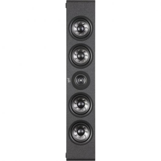 Polk Reserve R350 Altavoz de Canal Central de Diseño Delgado Negro