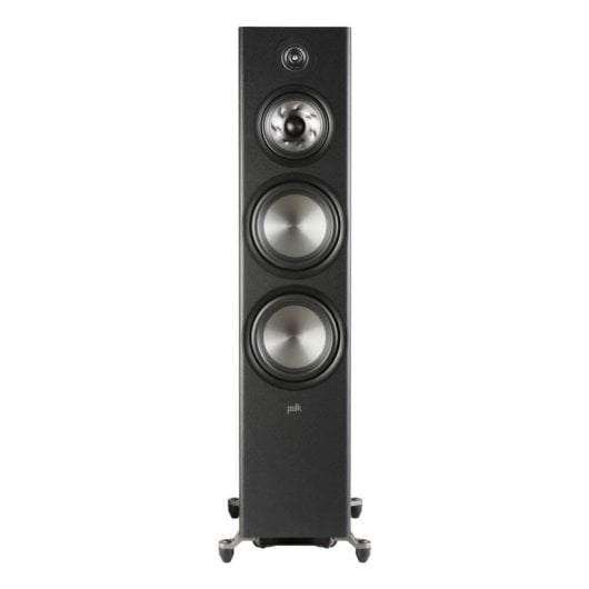 Enceintes Polk Reserve R700 sur pied 300W filaires noirs