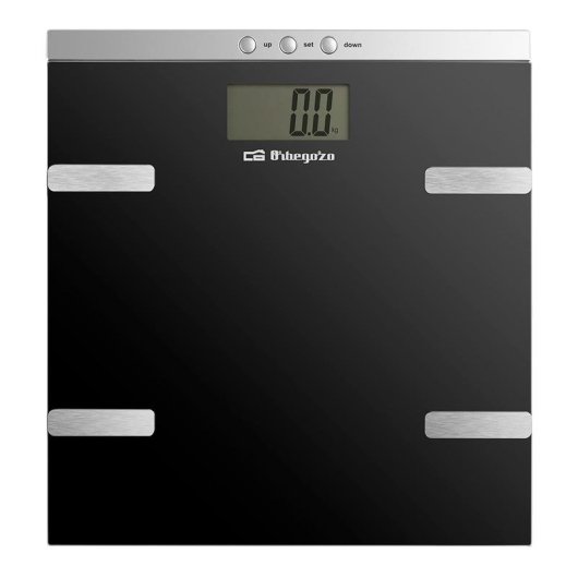 Balança Digital Orbegozo PB 2232 Até 180kg BodyFat Ecrã LCD