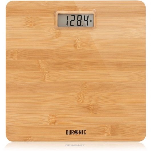 Duronic BS503 Báscula de Baño Digital Bambú
