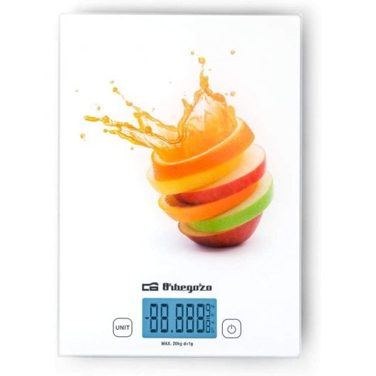 Orbegozo PC 2025 balança de cozinha Multicor Rectângulo Balança de cozinha eletrónica