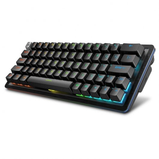 Mountain Everest 60 Tastiera da gioco meccanica Switch RGB Layout lineare a 45 velocità USA