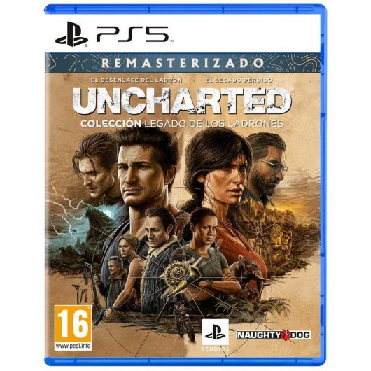 Sony PlayStation 5 + 2 DualSense + Ratchet & Clank + Uncharted: Colección Legado de los Ladrones