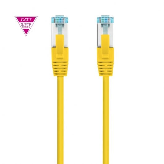 Cavo di rete Nanocable RJ45 SFTP LSZH AWG26 Cat.7 25 cm Giallo