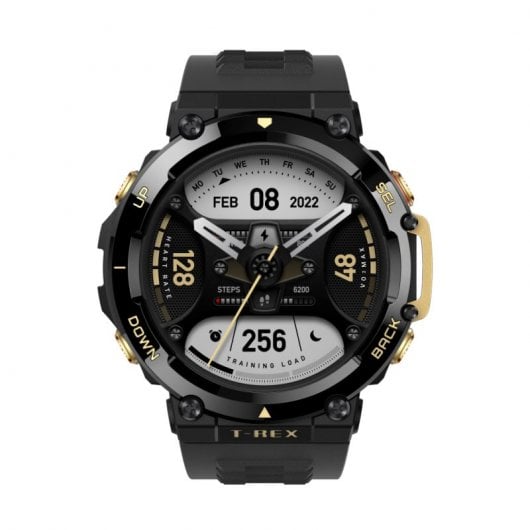 Amazfit T-Rex 2 Reloj Smartwatch Negro/Oro