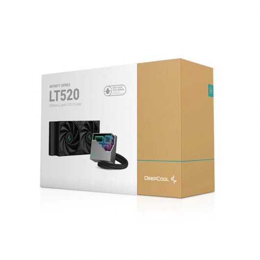 Kit di raffreddamento a liquido per processore DeepCool LT520 120 mm Nero