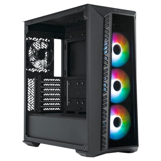 Cooler Master MasterBox 520 Midi Tower Cristal Templado ARGB USB 3.2 Negra