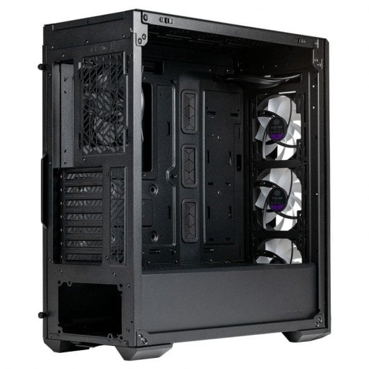 Cooler Master MasterBox 520 Midi Tower Cristal Templado ARGB USB 3.2 Negra