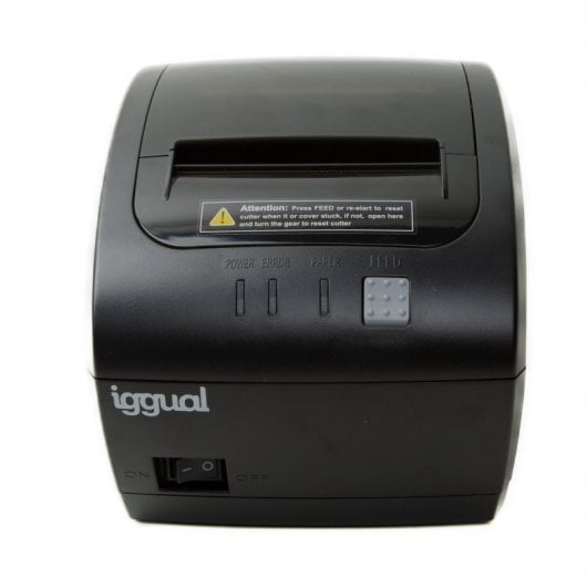 Iggual TP7001 Impressora de Tickets Térmica USB/Ethernet Preto