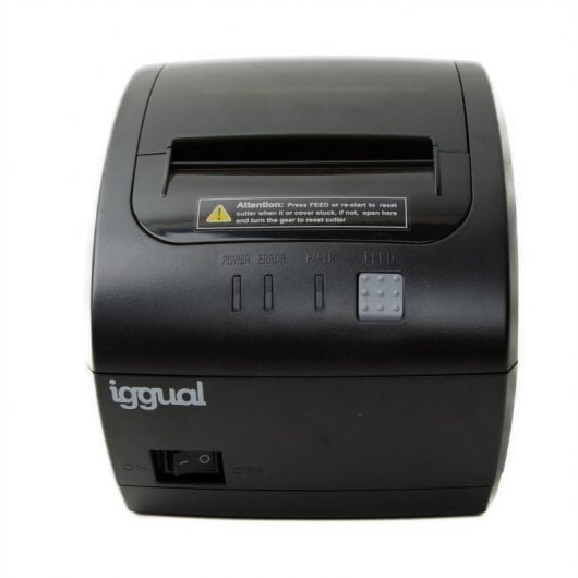 Stampante termica per ricevute Iggual TP7001 USB/Ethernet nera