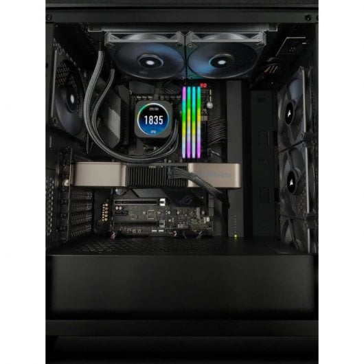 Ventilateur Corsair AF120 SLIM avec roulement dynamique liquide PWM 120 mm Noir