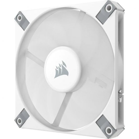 Ventilateur Corsair AF120 SLIM avec roulement dynamique liquide PWM 120 mm Blanc