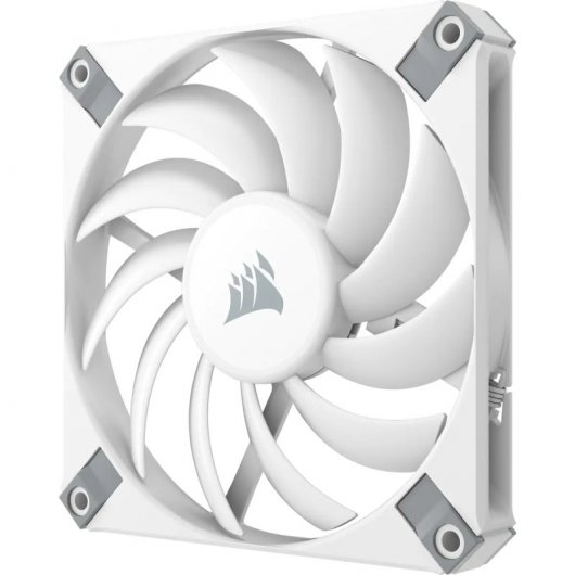 Ventilateur Corsair AF120 SLIM avec roulement dynamique liquide PWM 120 mm Blanc