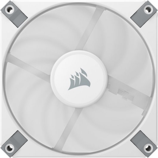 Ventilateur Corsair AF120 SLIM avec roulement dynamique liquide PWM 120 mm Blanc