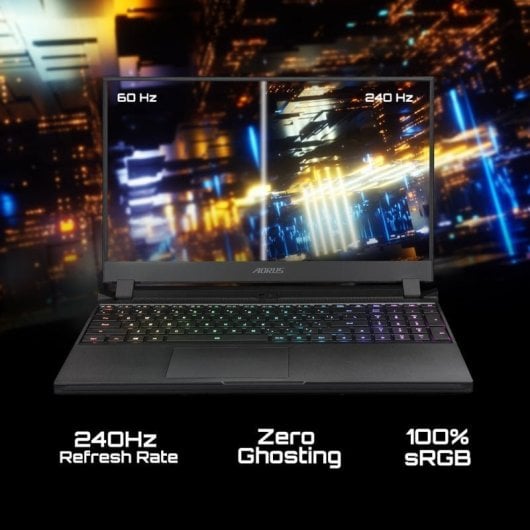 Gigabyte AORUS 15P XD Intel Core i7-11800H/16 GB/1TB SSD/RTX 3070/15.6"