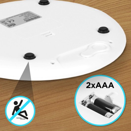 Bilancia da cucina digitale Duronic KS3000 con ciotola da 2 litri