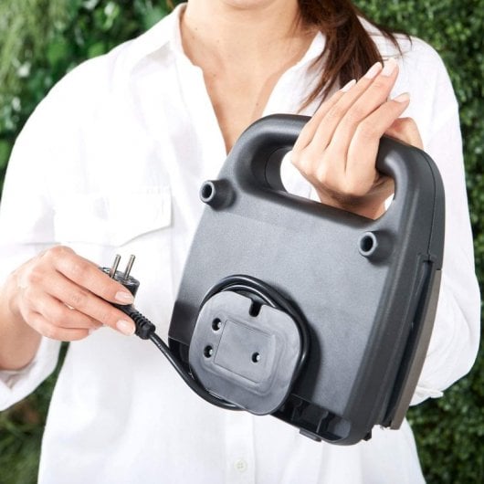 Black & Decker BXSA751E gaufrier et appareil à croque-monsieur 750 W Noir, Métallique