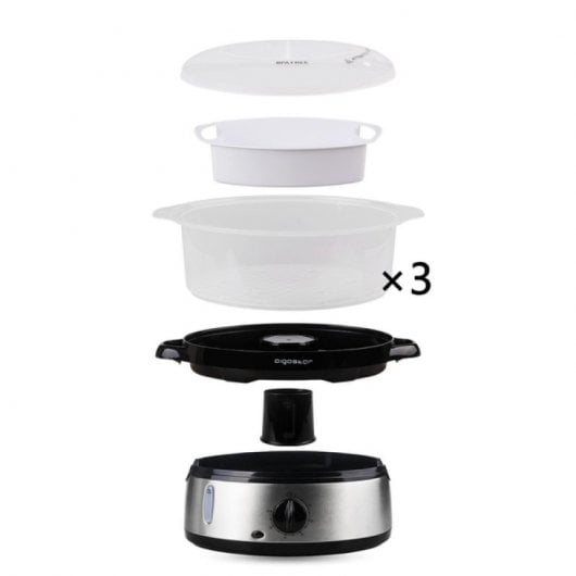 Aigostar Steel Vaporizador de Alimentos 9L 800W