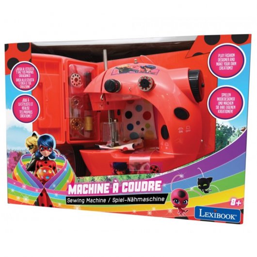 Lexibook, Miraculous Ladybug Chat Noir, My First Acoustic Guitar, 6 Nylon Strings, 53 cm, Includes Learning Guide, Red/Black, K200MI