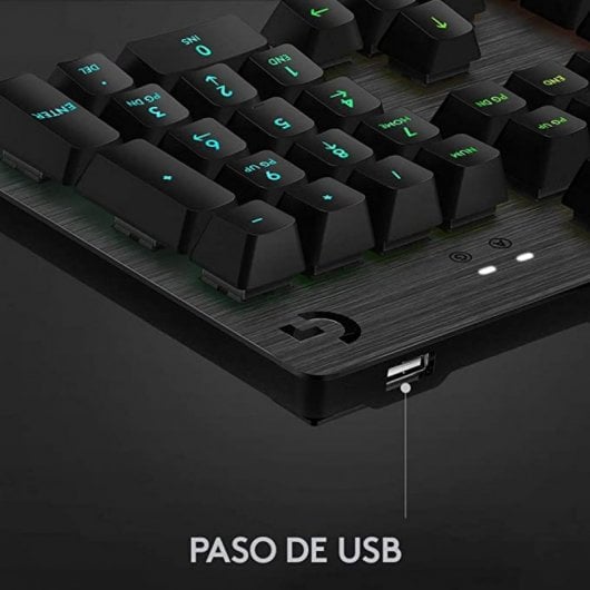 Logitech G512 Carbon Teclado Mecânico Gaming RGB GX Red (USA)