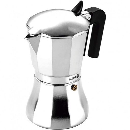 Italienische Kaffeemaschine Fagor Cupy, 12 Tassen aus Aluminium
