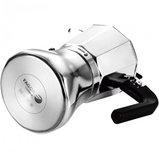 Fagor Cupy Italienische Kaffeemaschine für 9 Tassen, Aluminium