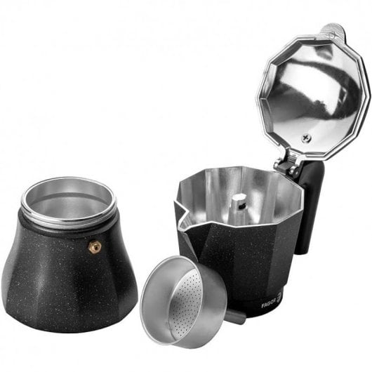 Fagor Tiramisú Cafetera Italiana 9 Tazas Aluminio