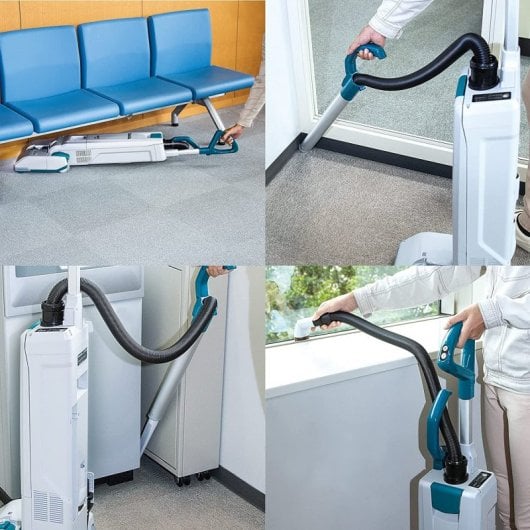 Makita DVC560Z Kehrmaschine mit Staubsaugerfunktion, 2 x 18 V