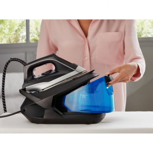 Rowenta Turbosteam VR8320 Centro de Planchado 6.5 Bares 2600W Negro/Azul