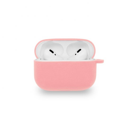 PcCom Essential Funda Protectora para Airpods Pro Rosa
