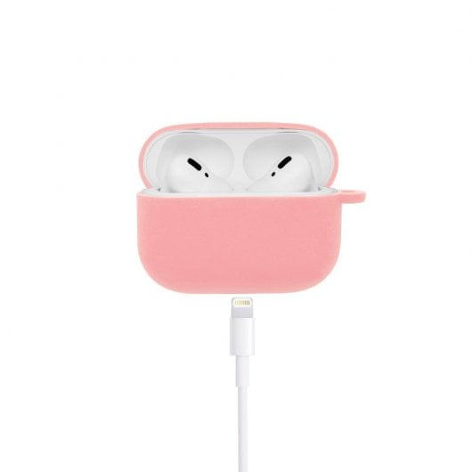 PcCom Essential Funda Protectora para Airpods Pro Rosa