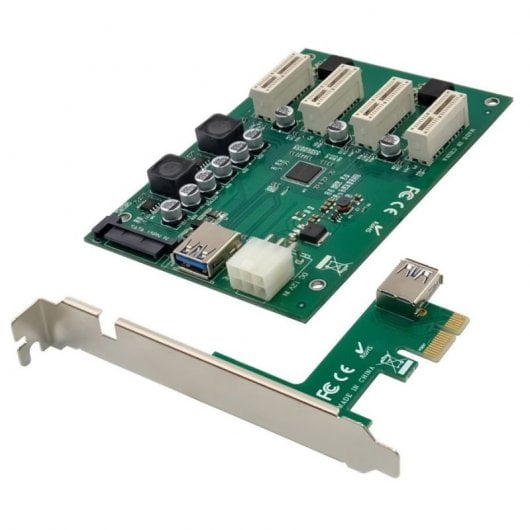 Conceptronic Kit de Expansão 1x PCI-E para 4x PCI-E