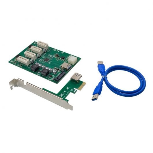 Conceptronic Kit de Expansão 1x PCI-E para 4x PCI-E