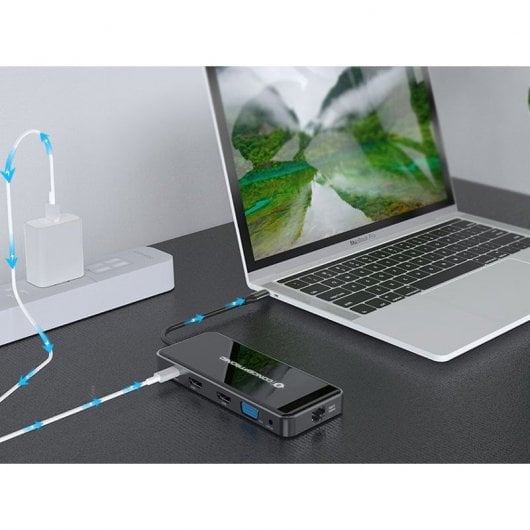 Conceptronic Dockingstation 12 in 1 USB 3.2 Gen 100W PD Multiport