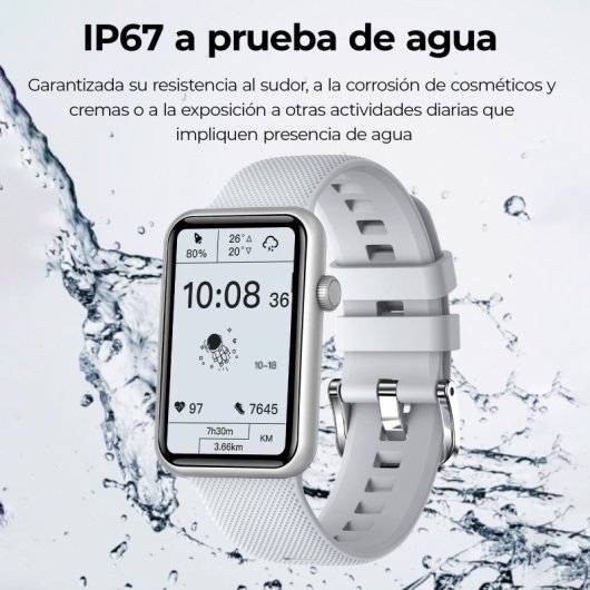 Ksix Tube Reloj Smartwatch 40mm Negro