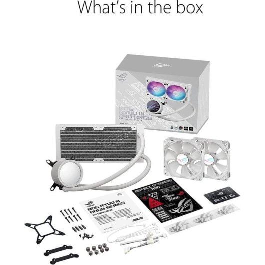 Asus ROG Ryuo III 240 ARGB Kit de Refrigeración Líquida Blanco