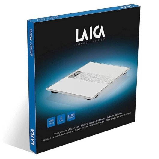 Digitale Personenwaage Laica PS5014 Bis 180 kg Fett Wasser Muskel Analyse