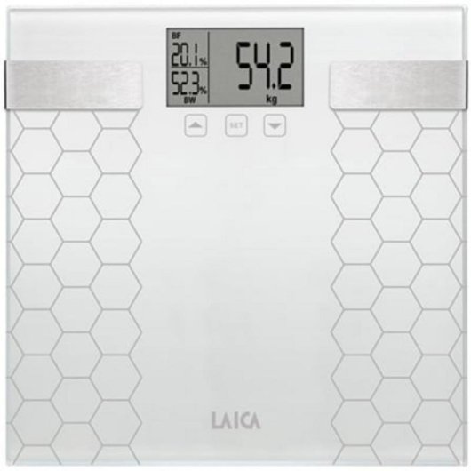 Digitale Personenwaage Laica PS5014 Bis 180 kg Fett Wasser Muskel Analyse