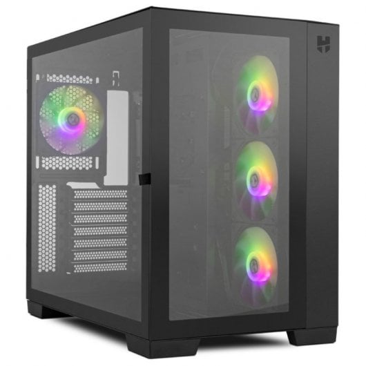 Nox Hummer Astra ARGB Vidro Temperado USB 3.0 Preta