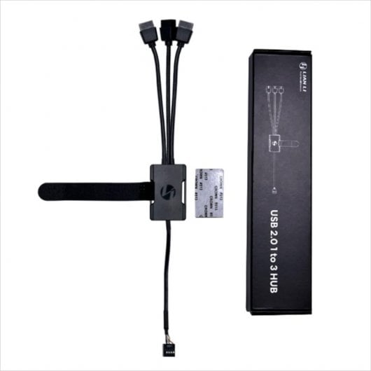 Lian Li PW-U2HB USB 2.0 HUB 1 auf 3 intern schwarz