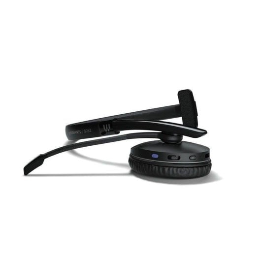 Auricolari Sennheiser Epos Adapt 230 wireless Bluetooth per ufficio con cancellazione del rumore, microfono Boom, colore nero