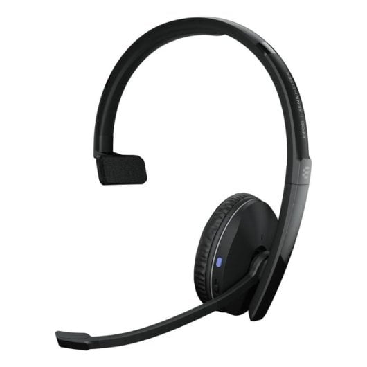 Auricolari Sennheiser Epos Adapt 230 wireless Bluetooth per ufficio con cancellazione del rumore, microfono Boom, colore nero