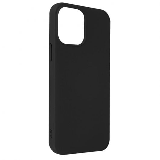 Coque en silicone souple Avizar avec finition noire Soft Touch pour iPhone 13 Pro