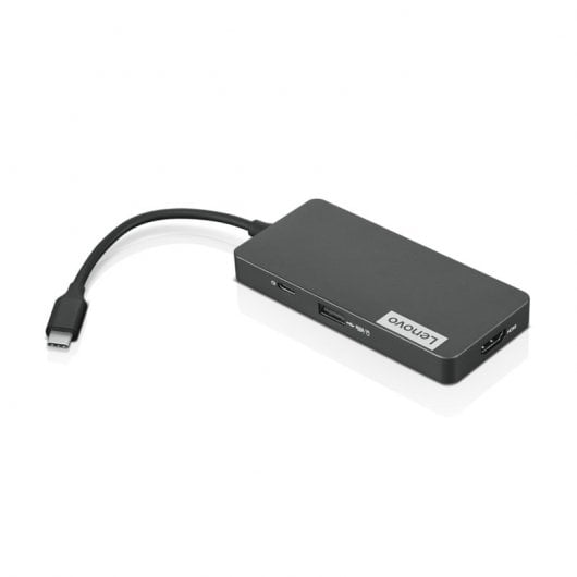 Lenovo Adaptador HUB USB-C a HDMI/3xUSB/USB-C/Lector de Tarjetas SD/TF