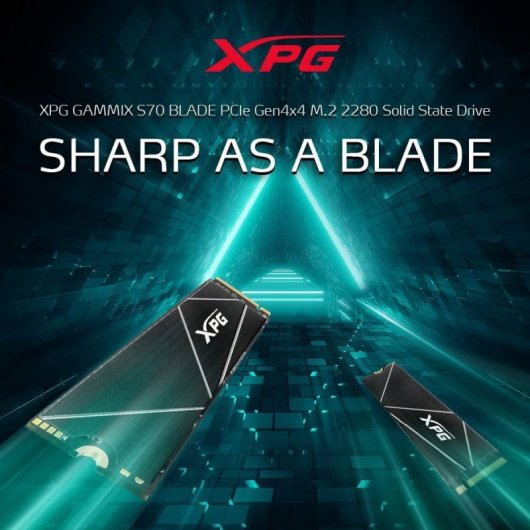 XPG Gammix S70 Blade SSD 1 TB M.2 2280 PCIe Gen4x4 NVMe