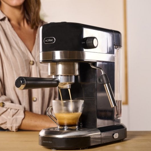 Solac CE4510 Caffettiera Espresso Gusto Slim 20 Barre