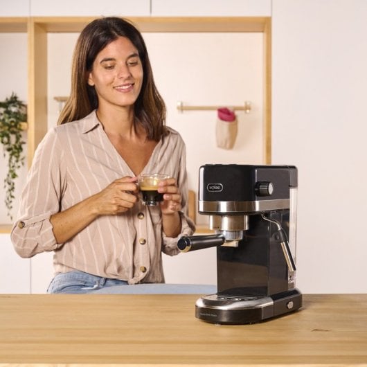 Solac CE4510 Taste Slim Cafetera Espresso 20 Bares
