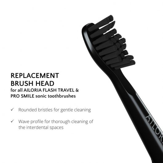 Ailoria Flash Travel Pack Têtes de rechange noires 12 unités