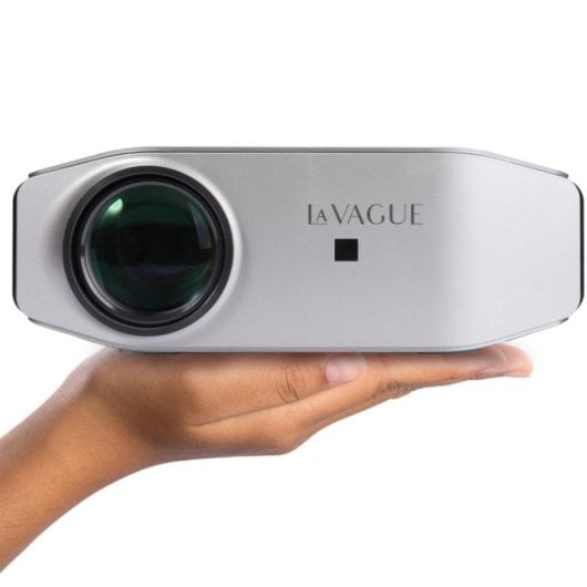 Projetor La Vague LV-HD500 FullHD 3400 Lúmenes 200" LED LCD Portátil Altifalante Integrado