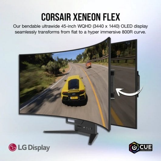 Corsair XENEON FLEX 45WQHD240 45" OLED WQHD 240Hz Curva compatibile con G-Sync